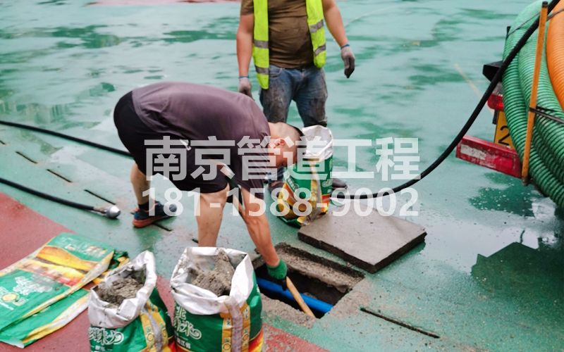 218龙池管道清淤