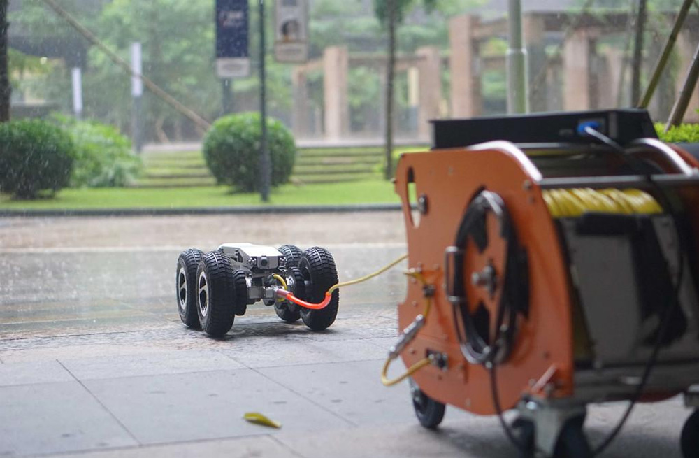 龙池管道检测机器人